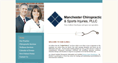 Desktop Screenshot of manchesterchiropractic.com